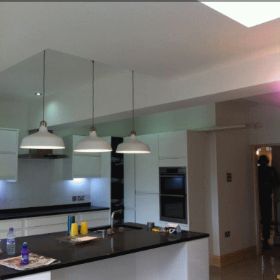 Completed kitchen renovation