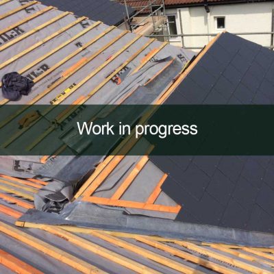 New Roofing Work In Progress