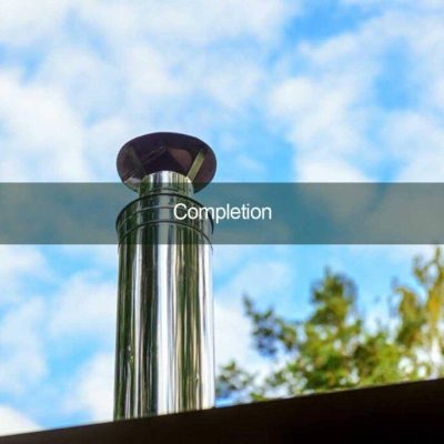 Completed Chimney Installation