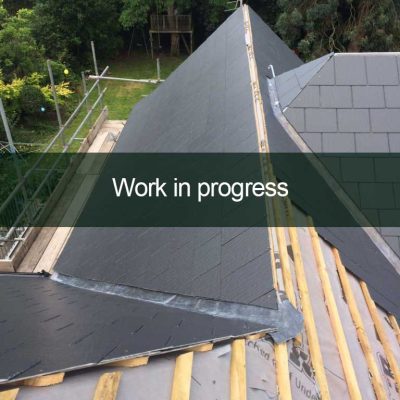 New Roof Work In Progress